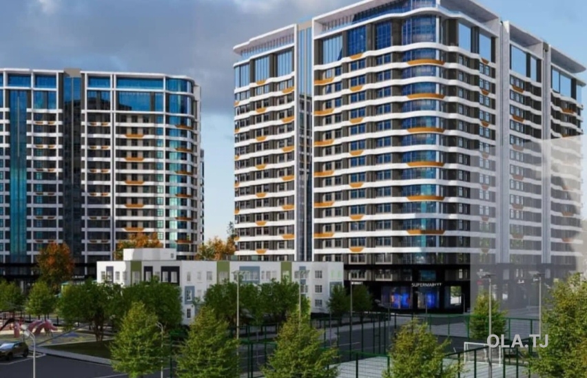 3 комнатная квартира, 11 этаж, 107 м²