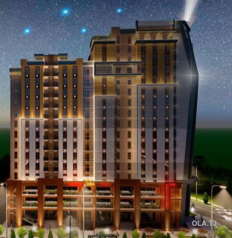1 комнатная квартира, 9 этаж, 57 м²