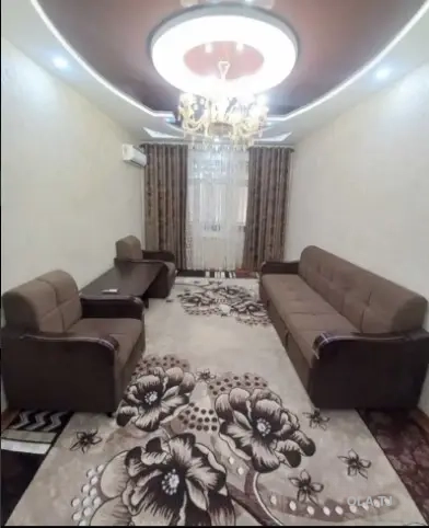 2 комнатная квартира, 1 этаж, 60 м²