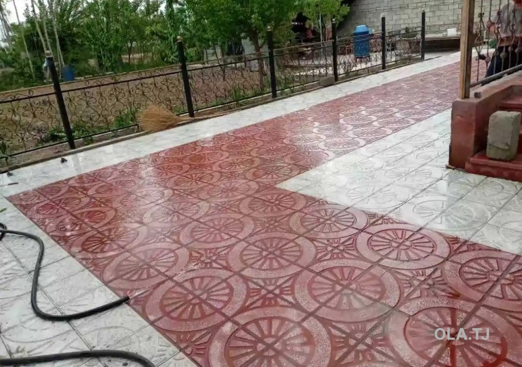 Укладка тротуарной плитки