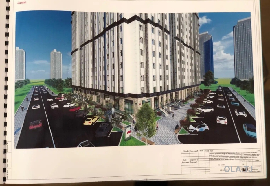 3 комнатная квартира, 6 этаж, 72 м²