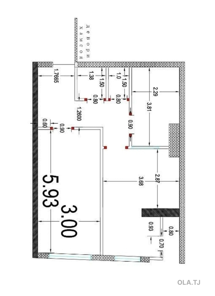 1 комнатная квартира, 16 этаж, 58 м²