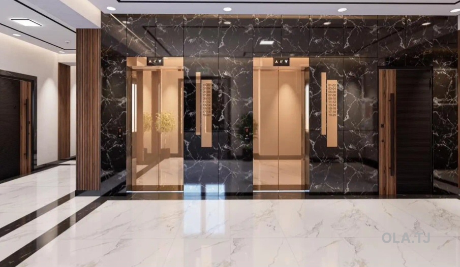 1 комнатная квартира, 12 этаж, 52 м²
