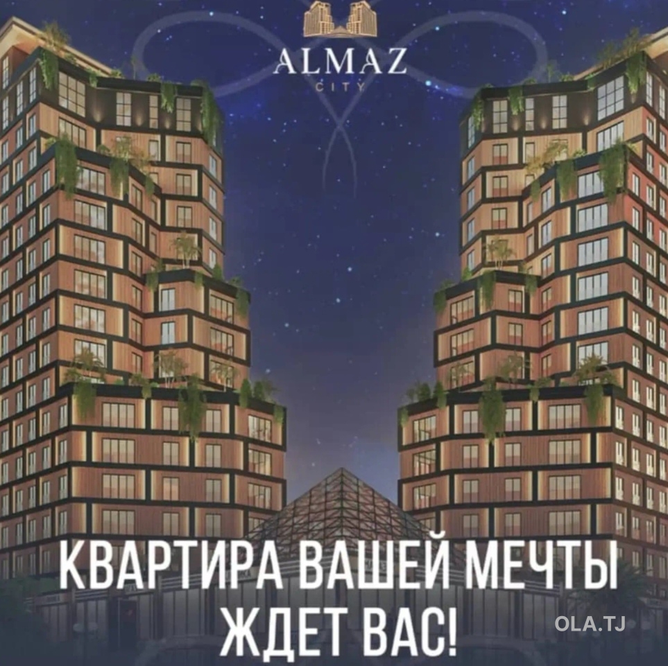 2 комнатная квартира, 6 этаж, 85 м²