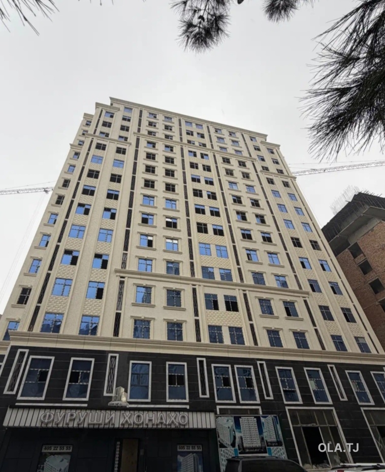 2 комнатная квартира, 13 этаж, 92 м²