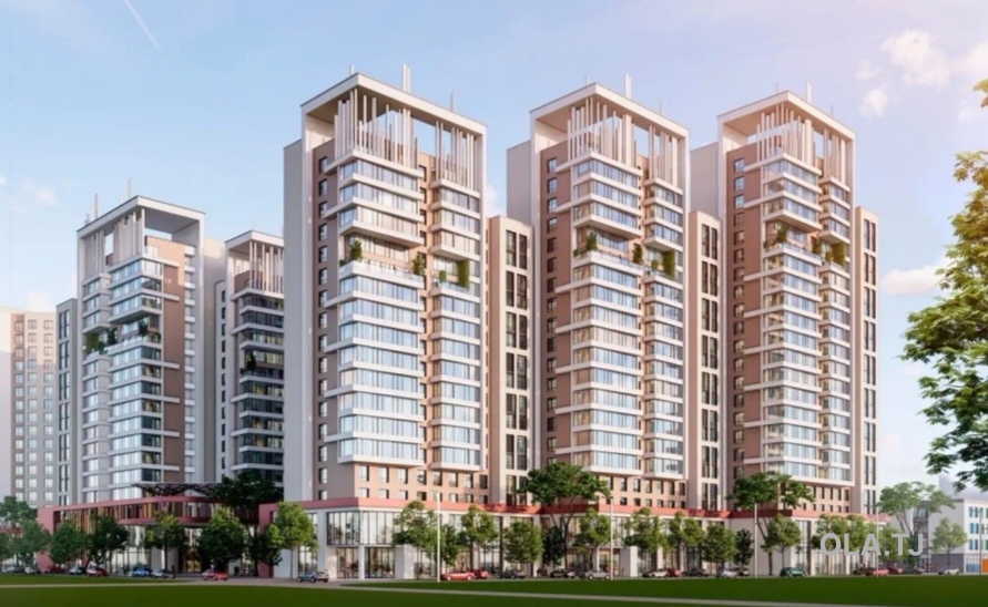 2 комнатная квартира, 14 этаж, 86 м²