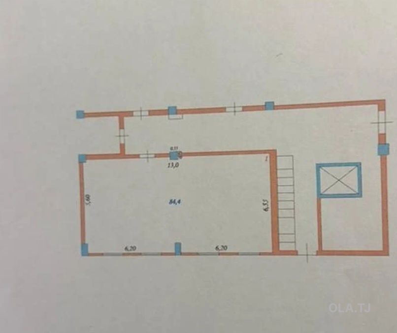 Помещение под свободное назначение, 85м², 33 мкр