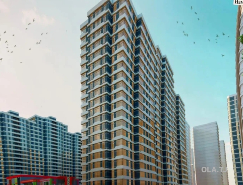 2 комнатная квартира, 16 этаж, 62 м²