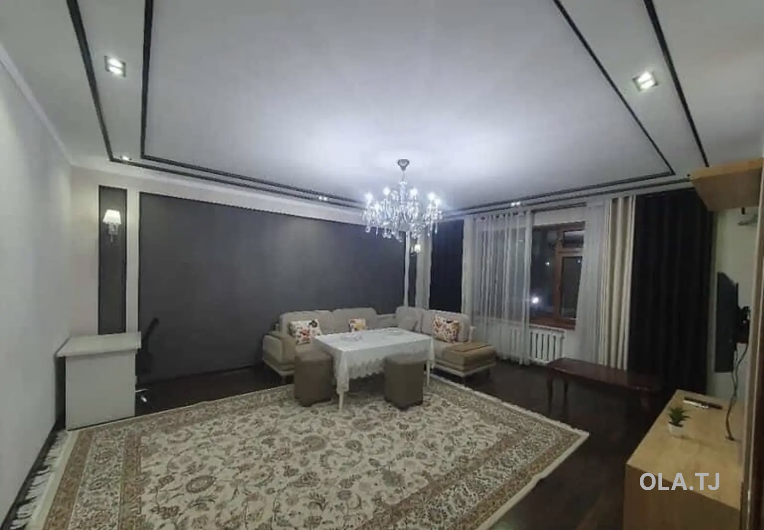 3 комнатная квартира, 3 этаж, 120 м²