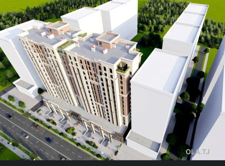 1 комнатная квартира, 12 этаж, 44 м²