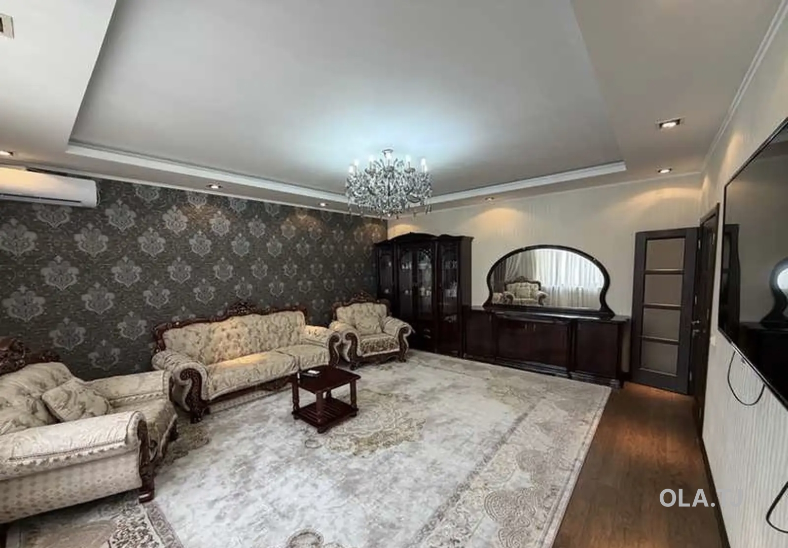 3 комнатная квартира, 3 этаж, 120 м²