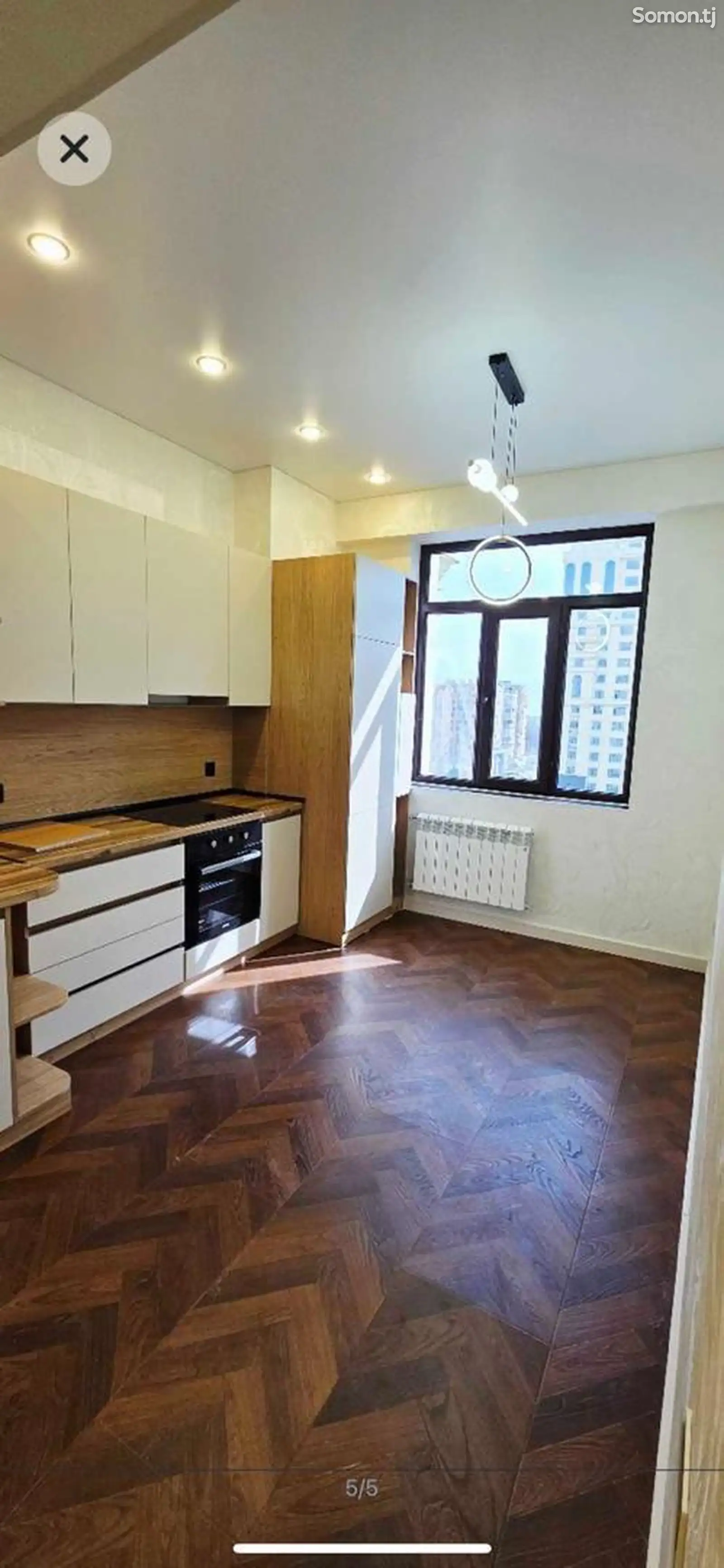 1 комнатная квартира, 9 этаж, 40 м²