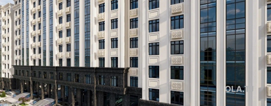 1 комнатная квартира, 9 этаж, 53 м²
