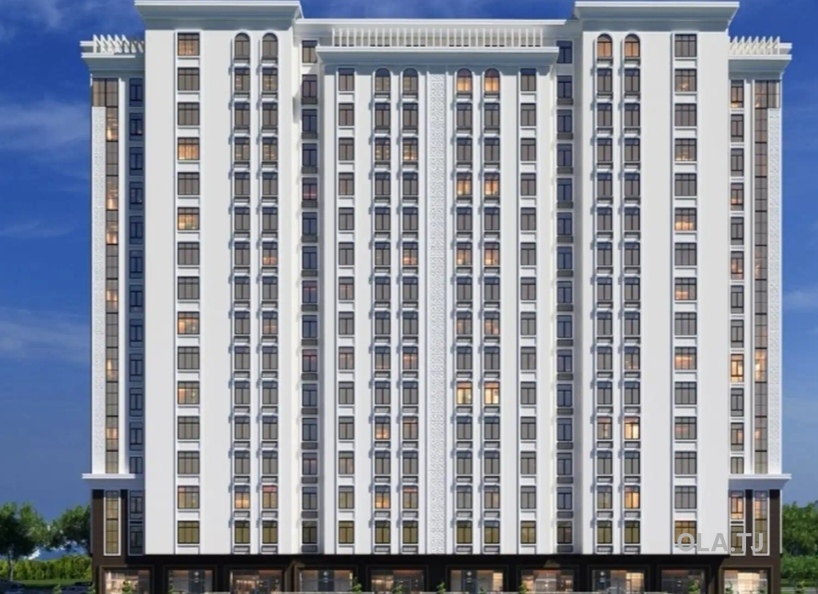 2 комнатная квартира, 10 этаж, 72 м²