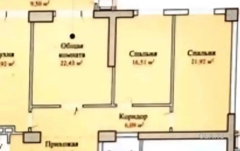 3 комнатная квартира, 15 этаж, 120 м²