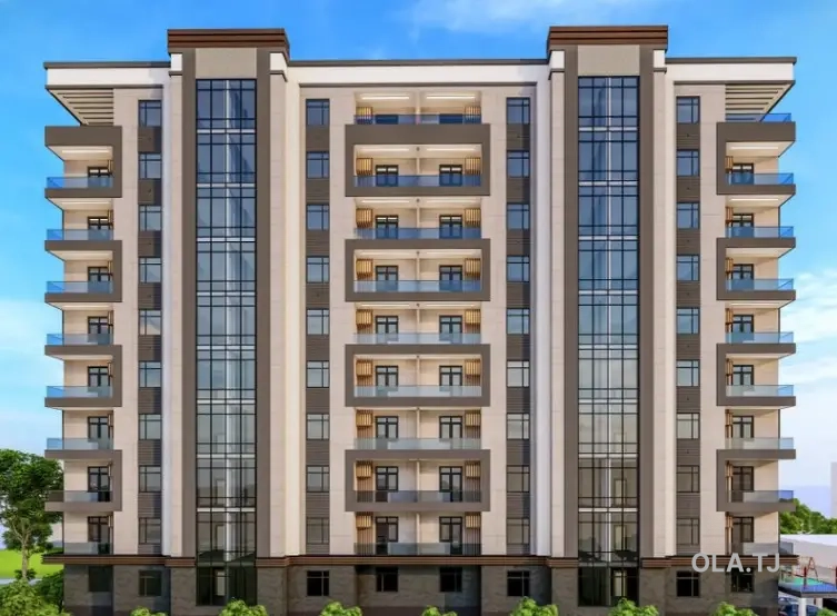 1 комнатная квартира, 10 этаж, 55 м²