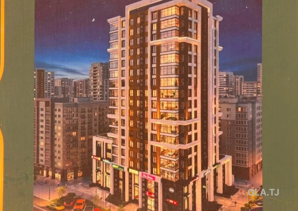 1 комнатная квартира, 17 этаж, 50 м²