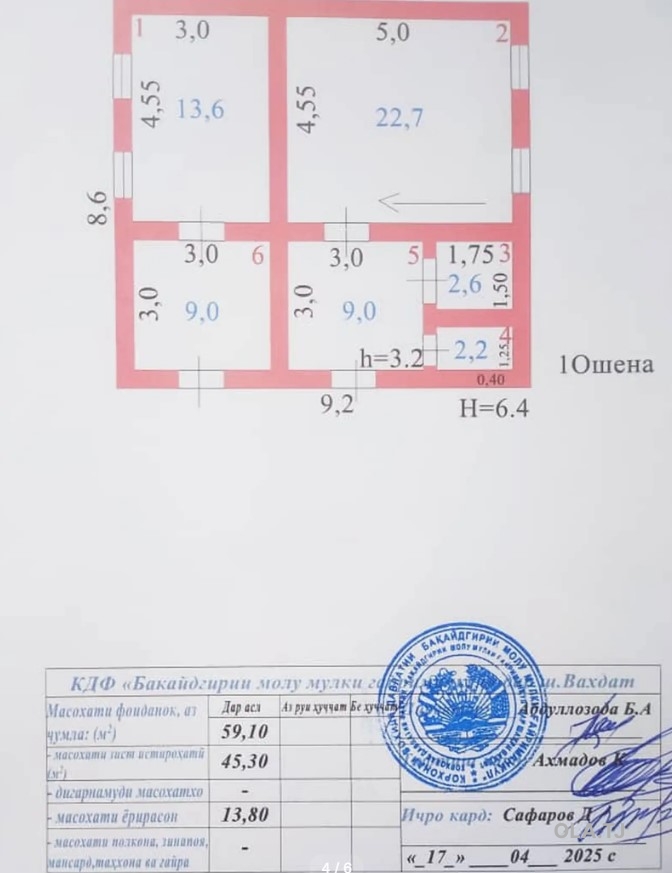 Дача, 8 комнат, 2 эт