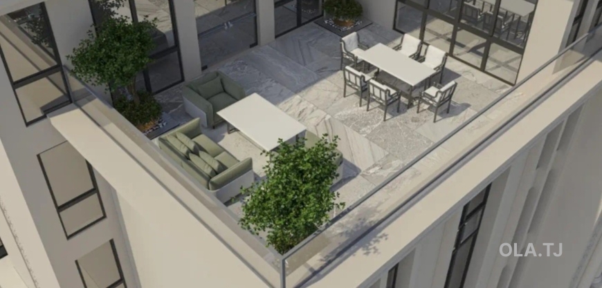 2 комнатная квартира, 2 этаж, 73 м²