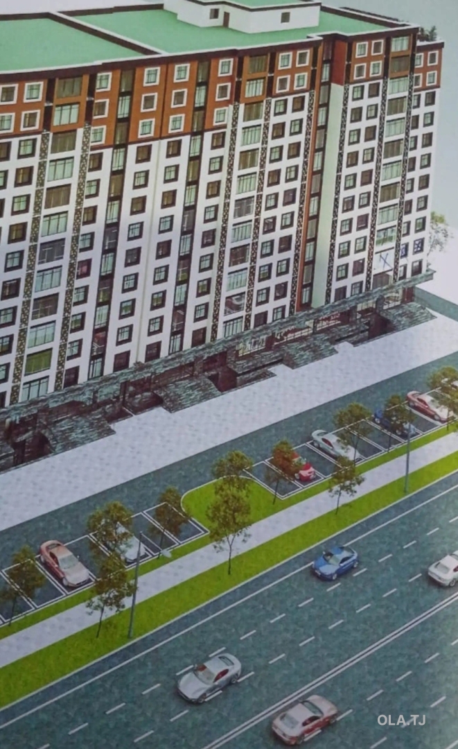 1 комнатная квартира, 4 этаж, 52 м²