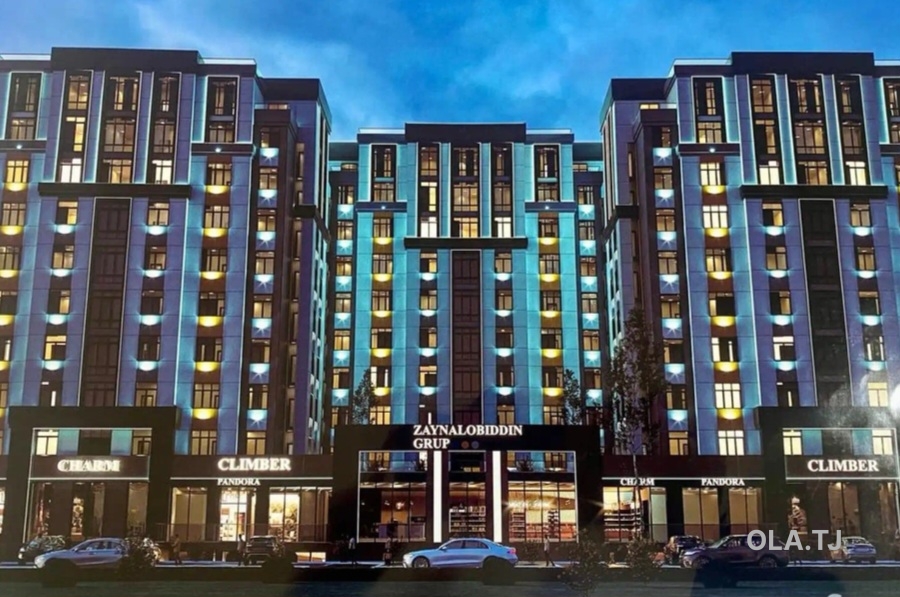 1 комнатная квартира, 7 этаж, 56 м²