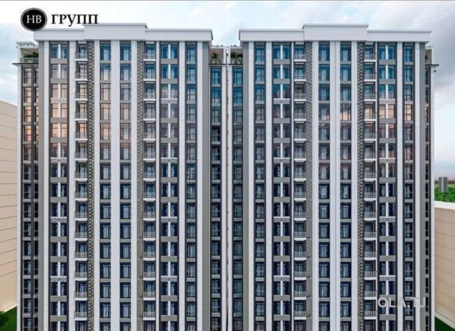 2 комнатная квартира, 16 этаж, 61 м²
