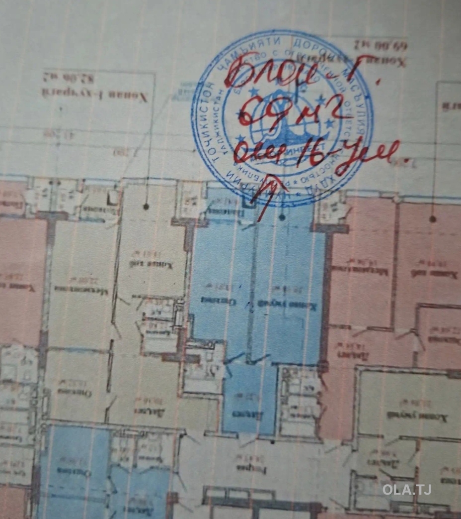 2 комнатная квартира, 9 этаж, 96 м²