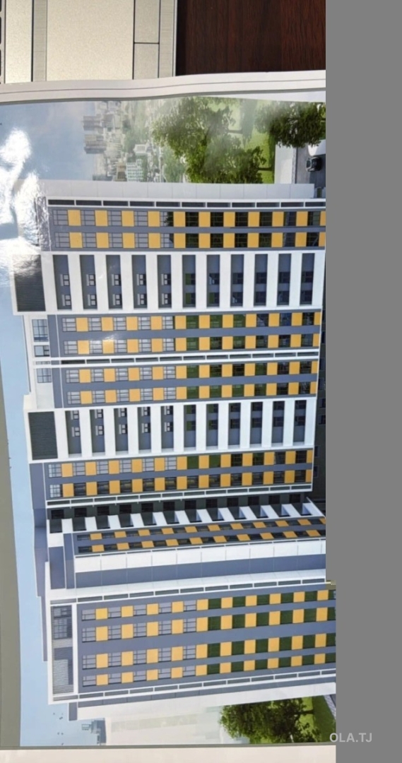 1 комнатная квартира, 13 этаж, 53 м²