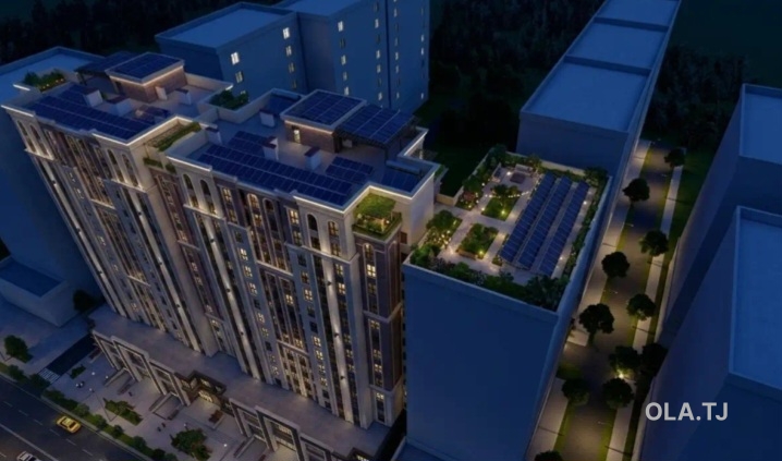 1 комнатная квартира, 13 этаж, 44 м²