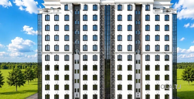 1 комнатная квартира, 9 этаж, 44 м²