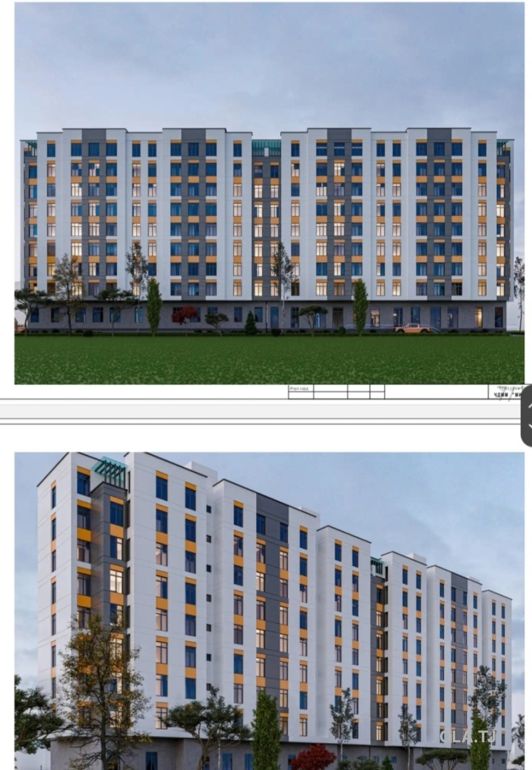 1 комнатная квартира, 4 этаж, 43 м²