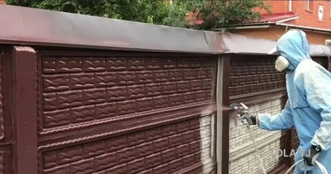 Услуги покраски с компрессором
