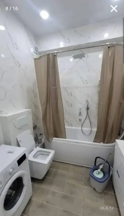 2 комнатная квартира, 9 этаж, 65 м²