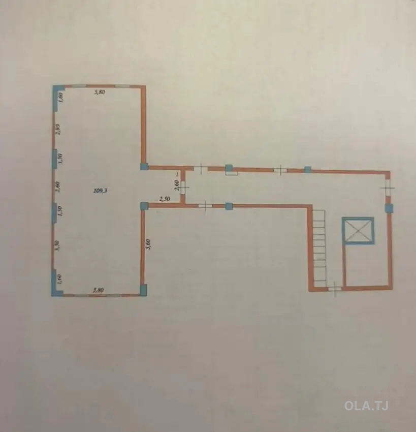 Офис на продажу, В жилом доме, 109 м²