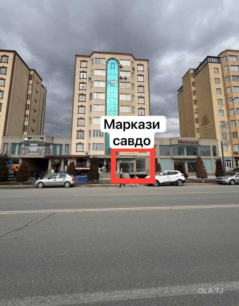 Помещение под магазин / салон, 128м², Хиёбони Рудаки, ру ба руи маориф