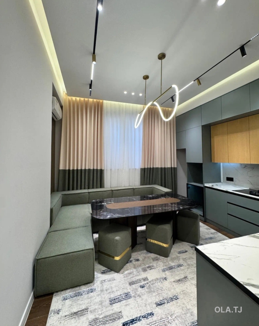 2 комнатная квартира, 1 этаж, 53 м²