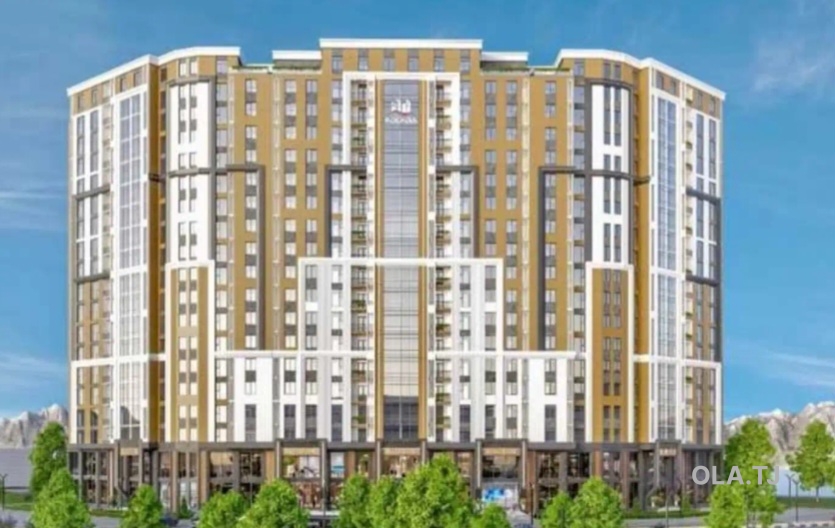 1 комнатная квартира, 9 этаж, 55 м²