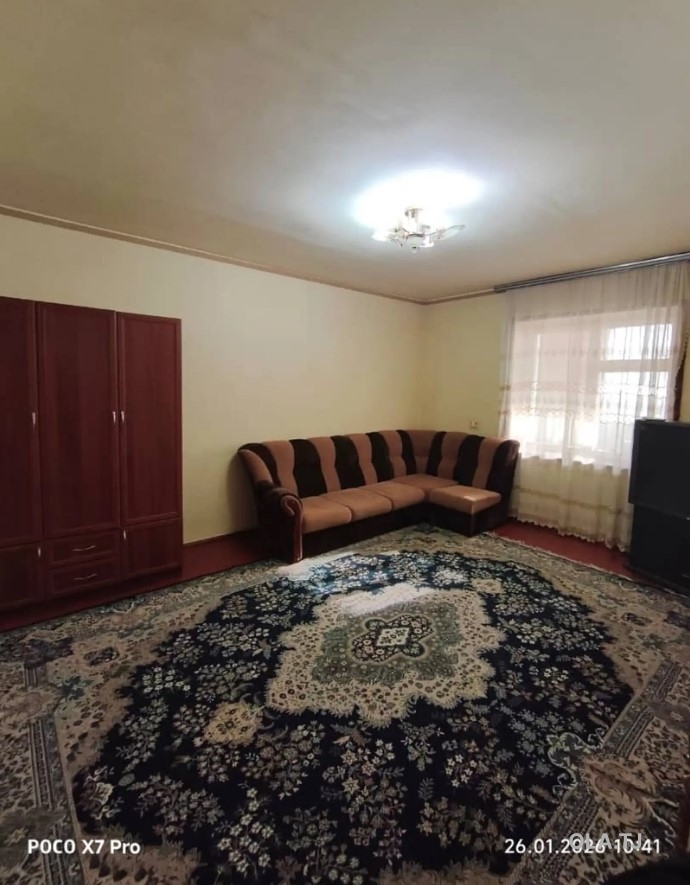2 комнатная квартира, 1 этаж, 50 м²