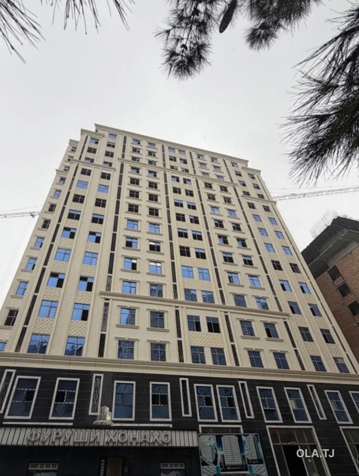 2 комнатная квартира, 13 этаж, 92 м²