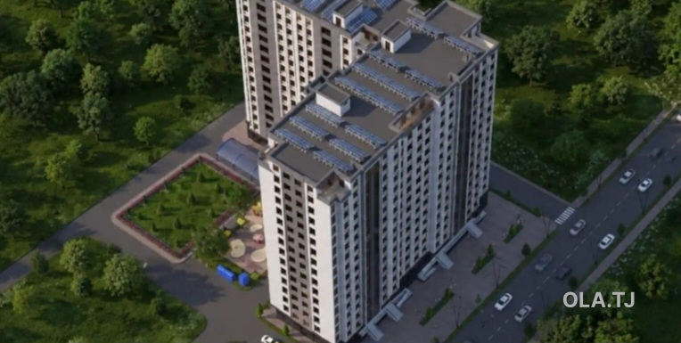1 комнатная квартира, 11 этаж, 44 м²