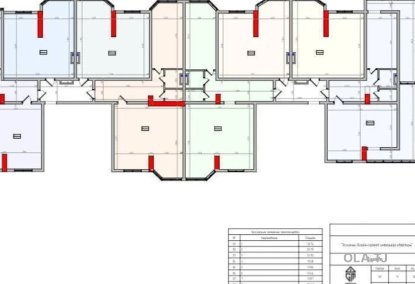 4 комнатная квартира, 9, 107 м²