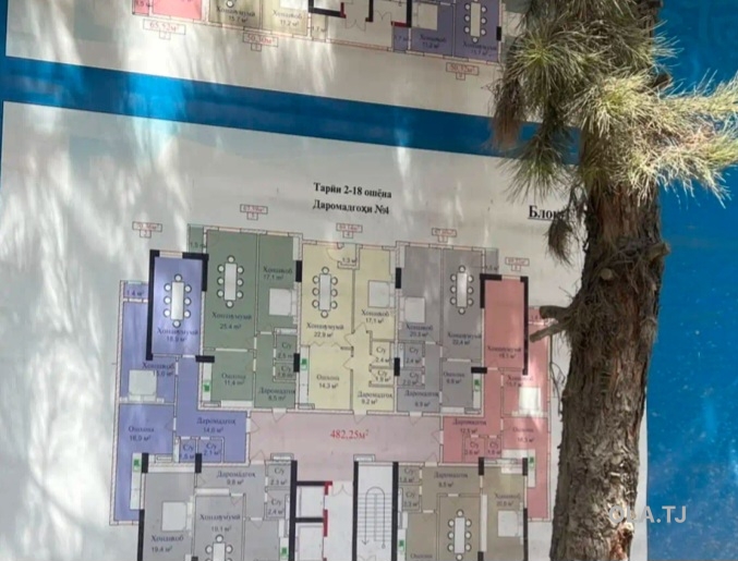 1 комнатная квартира, 12 этаж, 52 м²