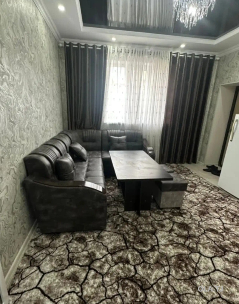 1 комнатная квартира, Цокольный этаж, 48 м²