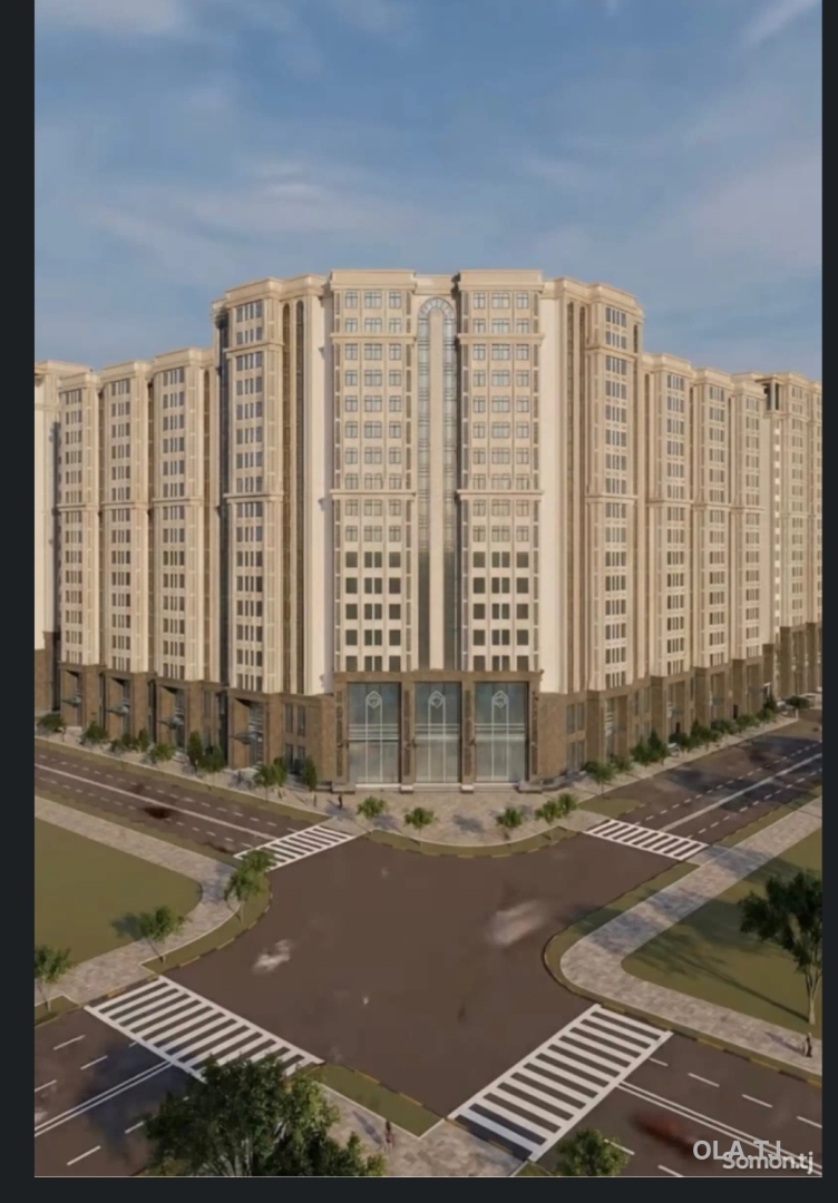 1 комнатная квартира, 10 этаж, 65 м²