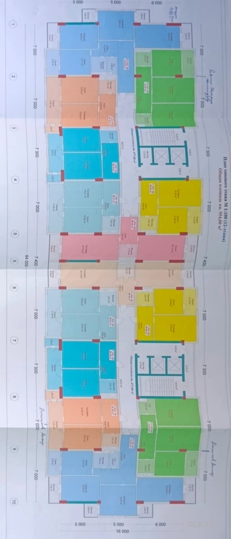 1 комнатная квартира, 4 этаж, 49 м²