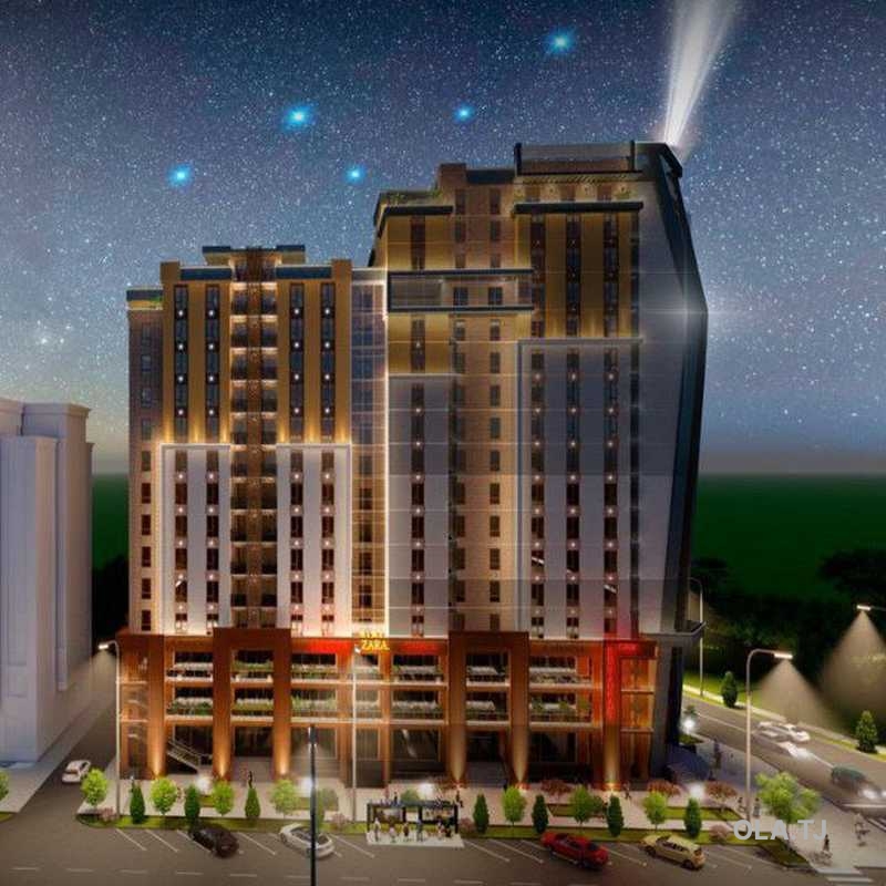 2 комнатная квартира, 12 этаж, 90 м²