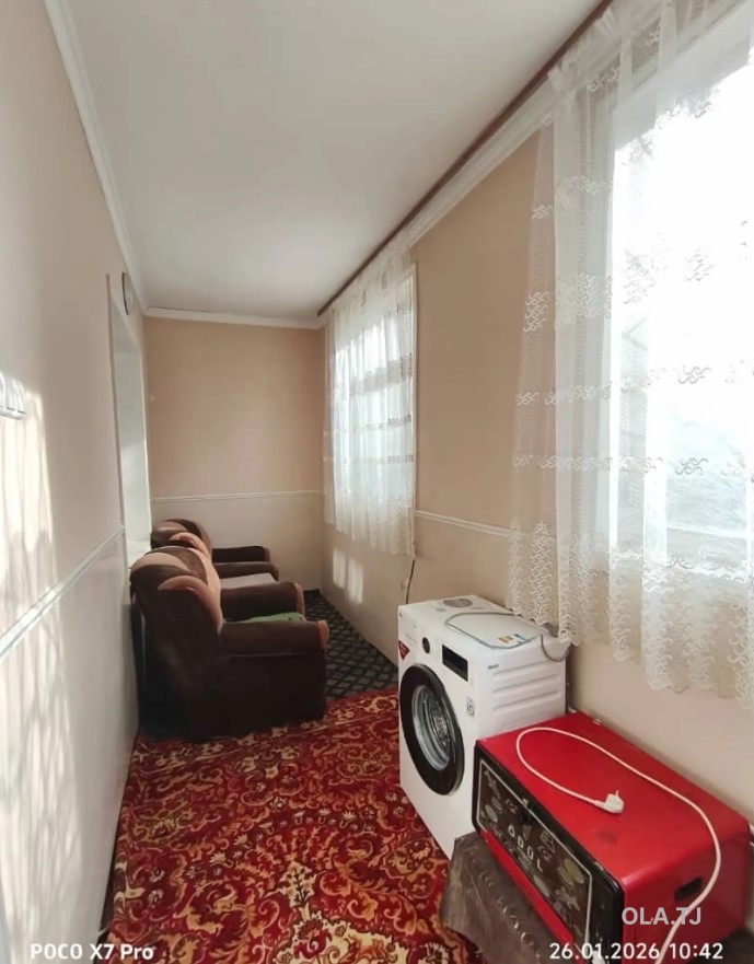 2 комнатная квартира, 1 этаж, 50 м²