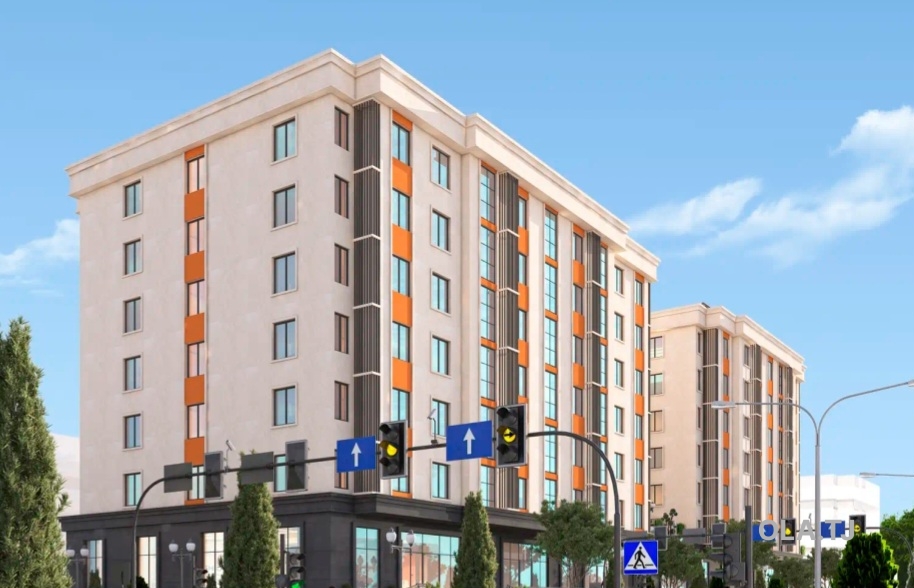 3 комнатная квартира, 3 этаж, 74 м²
