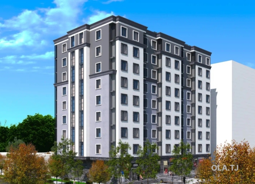 2 комнатная квартира, 3 этаж, 65 м²