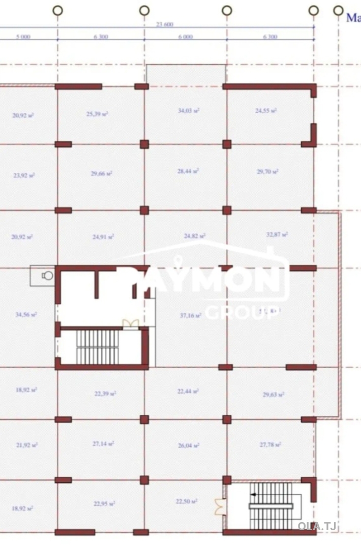 Помещение под промышленное назначение, 750м², Ашан